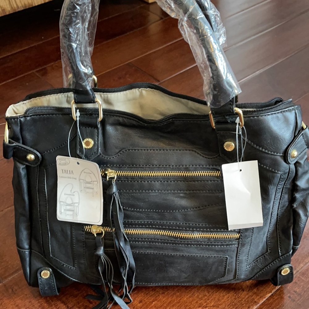 Black Steve Madden “talia” purse NWT